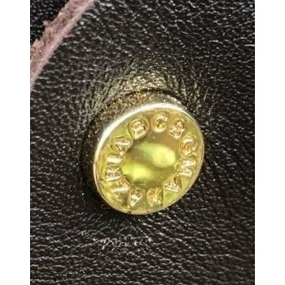 BCBG MAX AZRIA New Leather/ Linen-Fishnet Tote - Picture 15 of 15